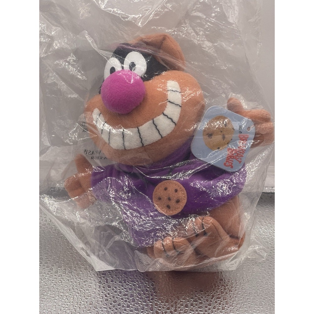 6" General Mills Chip the Cookie Hound Breakfast Pals Plush Beanie 1998‎